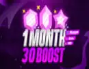 30 Boosts | 1 Month